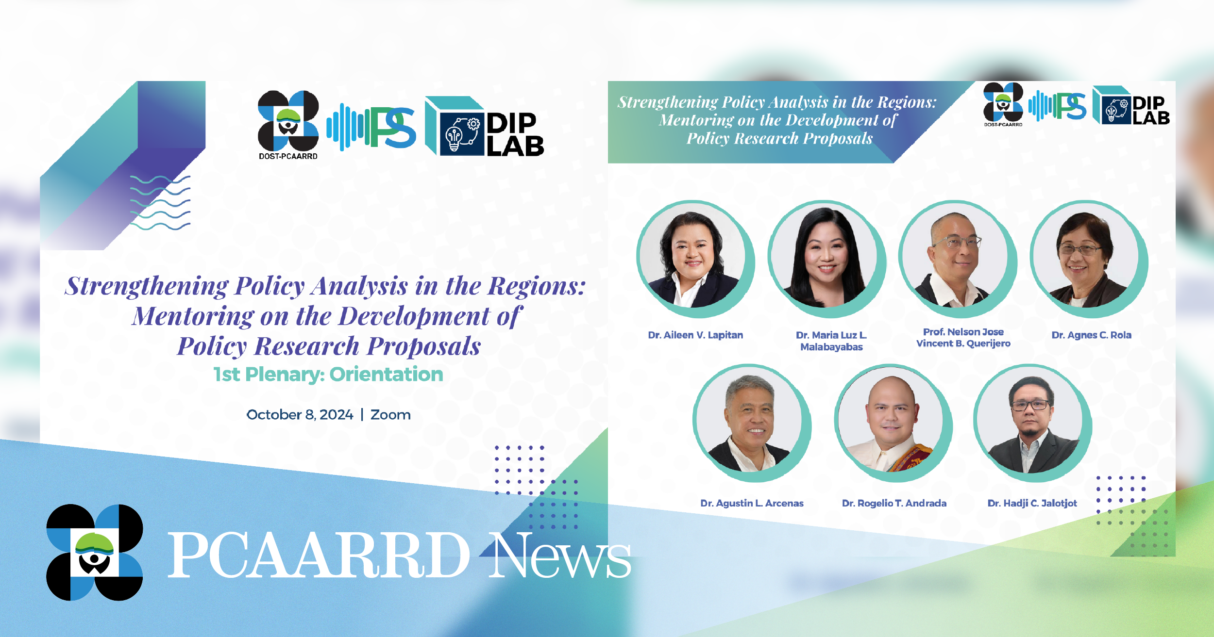 DOST-PCAARRD kicks off second Policy Analysis Mentoring Program for regional researchers